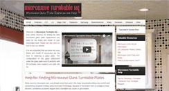 Desktop Screenshot of microwaveturntablehq.com