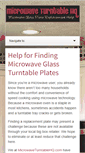Mobile Screenshot of microwaveturntablehq.com